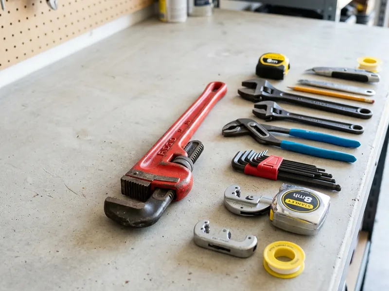 Professional plumbers in Stockport, OH equipped with top-tier tools for residential and commercial plumbing services.